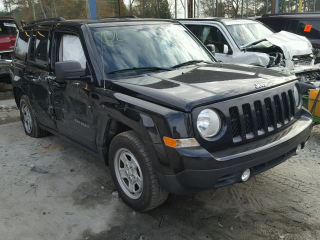 1C4NJPBB4ED849171 - 2014 JEEP PATRIOT SP BLACK photo 9