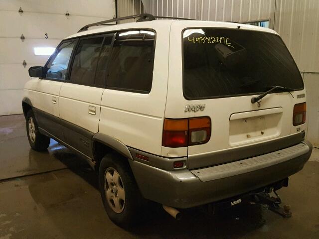 JM3LV5233W0833696 - 1998 MAZDA MPV WAGON WHITE photo 3