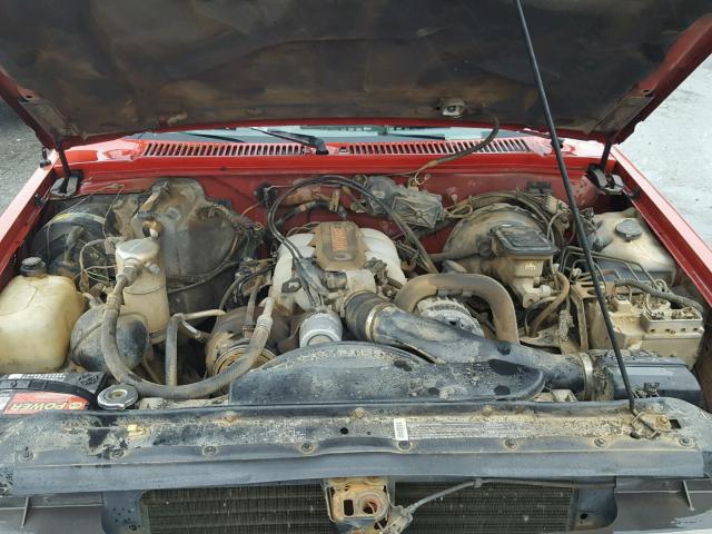 1GKCS18W1P0514122 - 1993 GMC S15 JIMMY RED photo 7