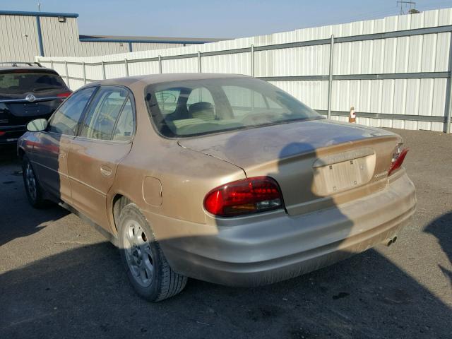 1G3WH52HX2F156291 - 2002 OLDSMOBILE INTRIGUE G GOLD photo 3