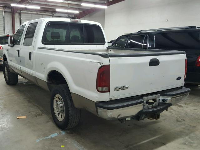 1FTSW20P27EA30694 - 2007 FORD F250 SUPER WHITE photo 3