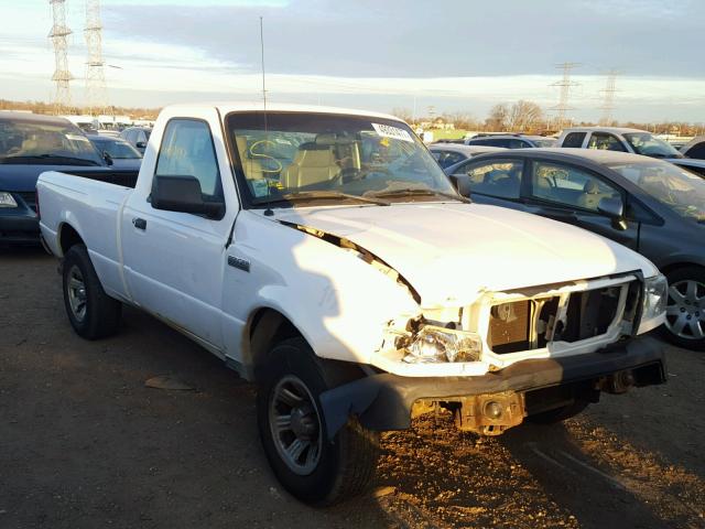 1FTYR10D68PB11379 - 2008 FORD RANGER WHITE photo 1