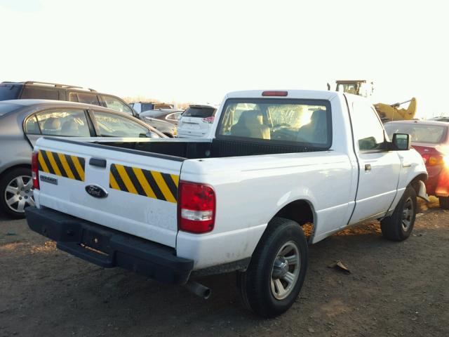 1FTYR10D68PB11379 - 2008 FORD RANGER WHITE photo 4