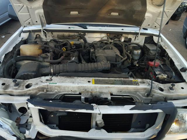 1FTYR10D68PB11379 - 2008 FORD RANGER WHITE photo 7