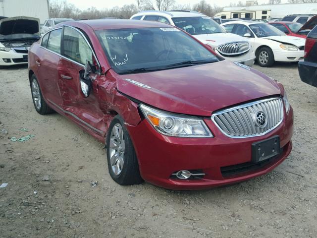 1G4GF5E36CF326931 - 2012 BUICK LACROSSE P RED photo 1