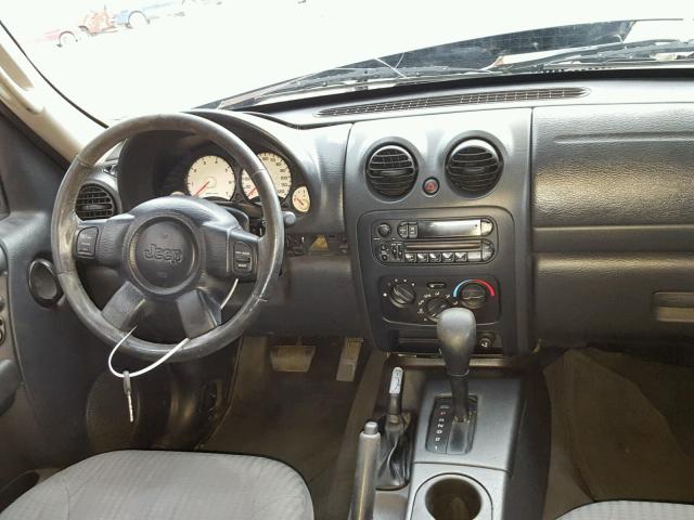 1J4GL48K23W583282 - 2003 JEEP LIBERTY SP BLUE photo 9