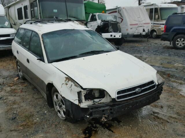 4S3BH6654Y7624698 - 2000 SUBARU LEGACY OUT WHITE photo 1