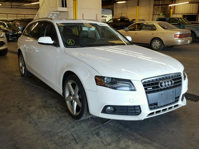 WAUWFAFL0BA022557 - 2011 AUDI A4 PREMIUM WHITE photo 1