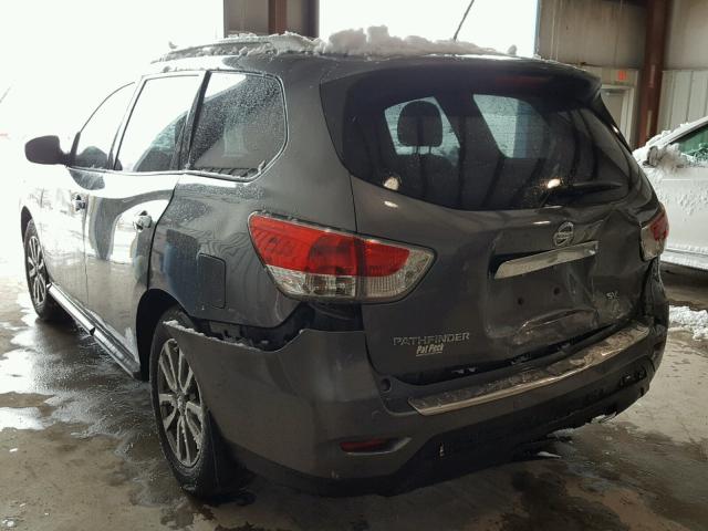 5N1AR2MN0FC658500 - 2015 NISSAN PATHFINDER GRAY photo 3