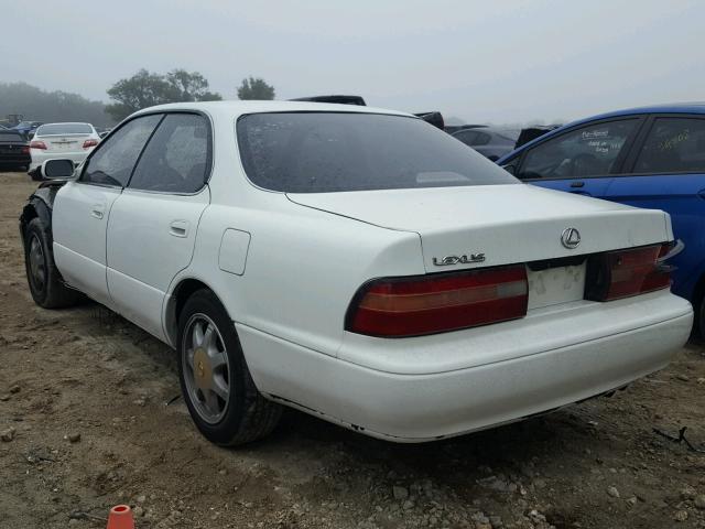 JT8BF12G0T0137921 - 1996 LEXUS ES 300 WHITE photo 3