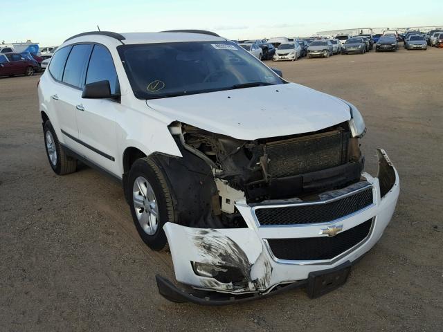 1GNER13D89S132268 - 2009 CHEVROLET TRAVERSE L WHITE photo 1