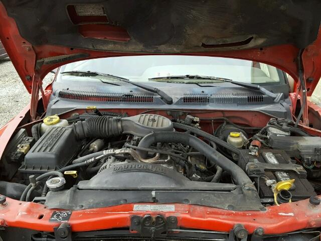 1B4HS28Y4WF127615 - 1998 DODGE DURANGO RED photo 7