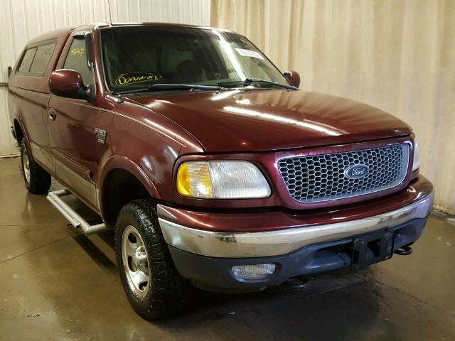 1FTRF18W4XNA58419 - 1999 FORD F150 RED photo 1