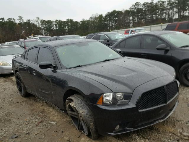 2C3CDXBG3DH532272 - 2013 DODGE CHARGER SE BLACK photo 1