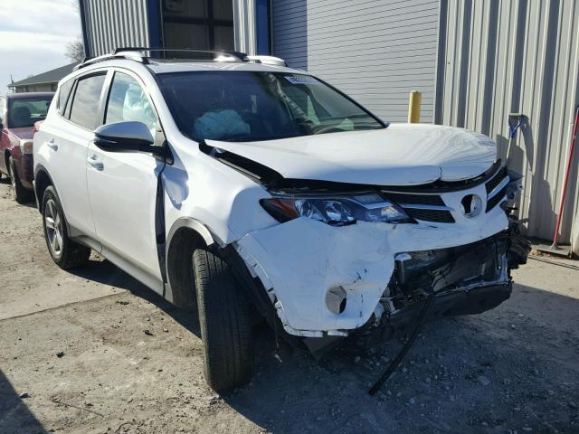 2T3WFREV2FW187022 - 2015 TOYOTA RAV4 XLE WHITE photo 1