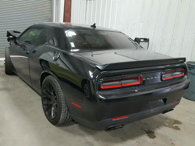 2C3CDZC93FH714083 - 2015 DODGE CHALLENGER BLACK photo 3