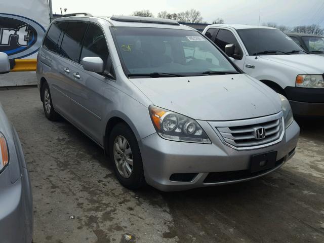 5FNRL3H65AB028498 - 2010 HONDA ODYSSEY EX SILVER photo 1