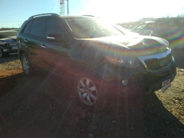 5XYKT4A63DG355822 - 2013 KIA SORENTO LX BLACK photo 1