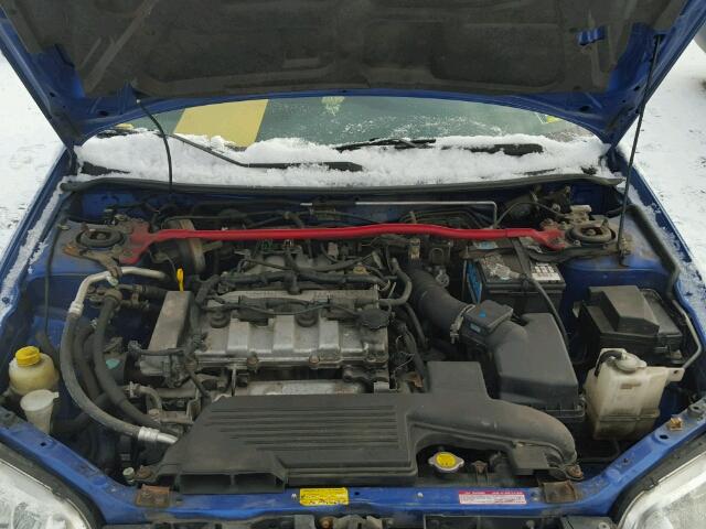 JM1BJ245831170449 - 2003 MAZDA PROTEGE PR BLUE photo 7