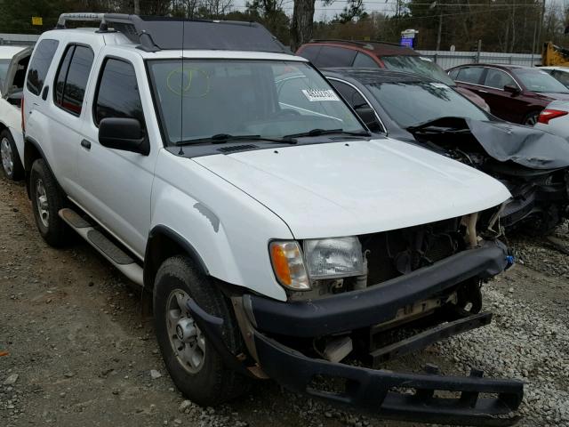 5N1ED28T01C500983 - 2001 NISSAN XTERRA XE WHITE photo 1