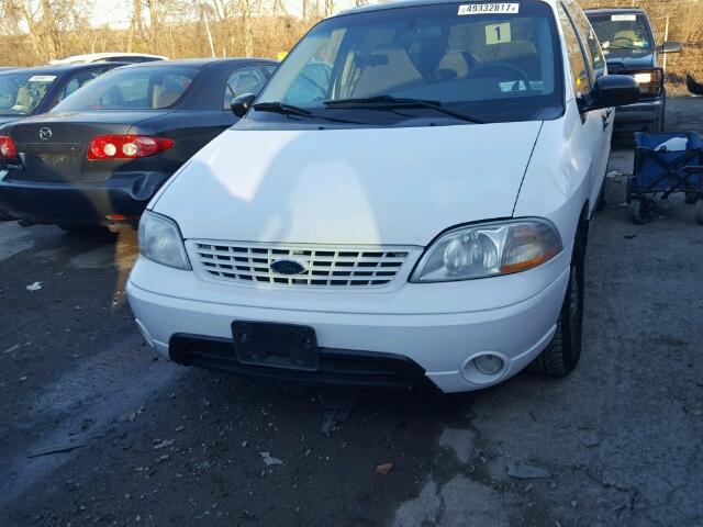 2FMZA51463BB67108 - 2003 FORD WINDSTAR L WHITE photo 2