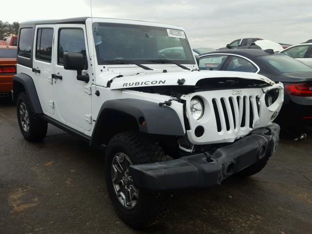 1C4BJWFG0GL230224 - 2016 JEEP WRANGLER U WHITE photo 1