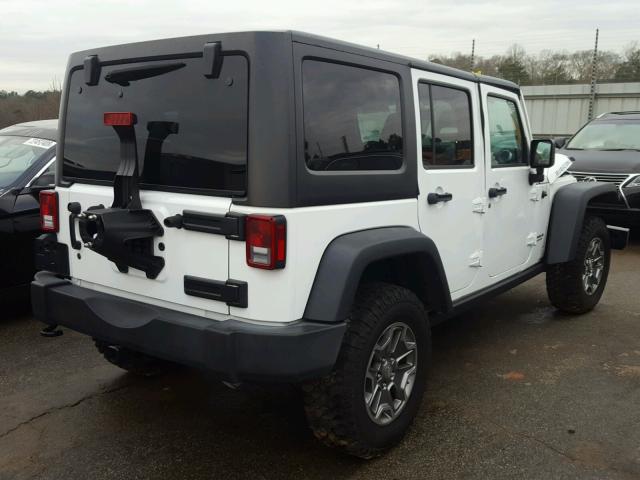 1C4BJWFG0GL230224 - 2016 JEEP WRANGLER U WHITE photo 4