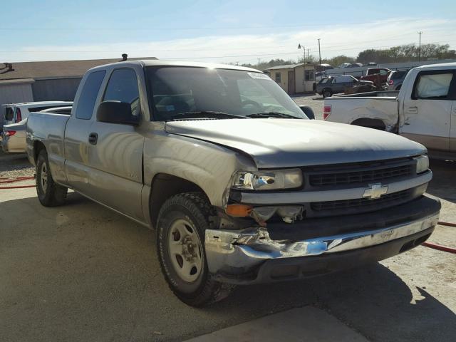 2GCEC19W111269494 - 2001 CHEVROLET SILVERADO BEIGE photo 1