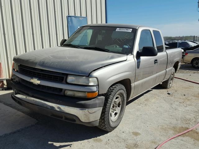 2GCEC19W111269494 - 2001 CHEVROLET SILVERADO BEIGE photo 2