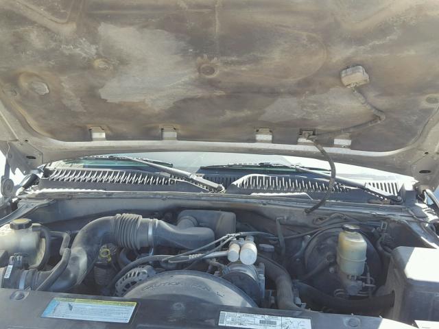 2GCEC19W111269494 - 2001 CHEVROLET SILVERADO BEIGE photo 7