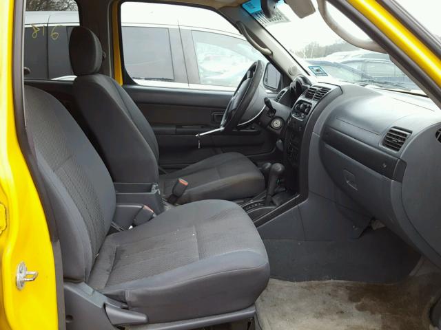 5N1ED28Y92C601971 - 2002 NISSAN XTERRA XE YELLOW photo 5