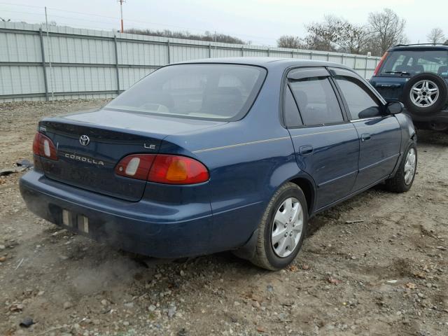 2T1BR18E5WC094251 - 1998 TOYOTA COROLLA VE BLUE photo 4