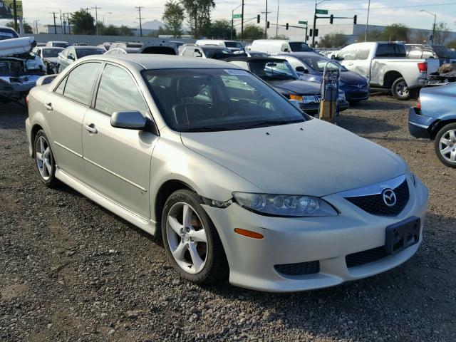 1YVFP80D845N38889 - 2004 MAZDA 6 S TAN photo 1