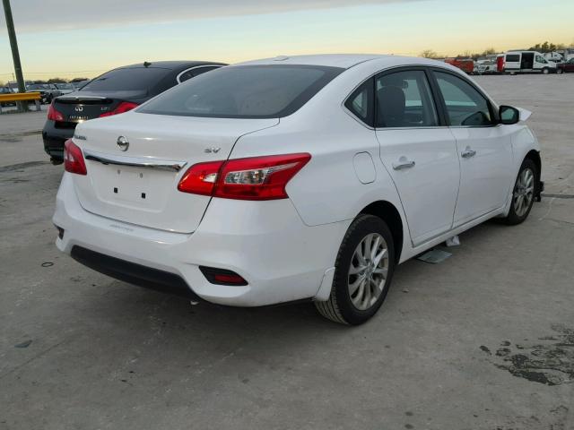 3N1AB7AP5HY237963 - 2017 NISSAN SENTRA S WHITE photo 4