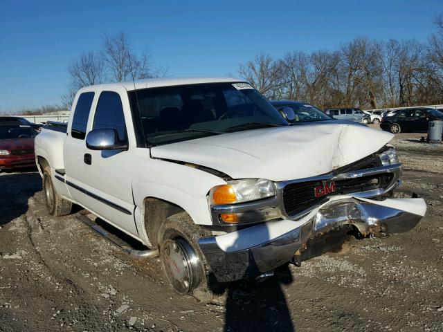 1GTEK19TXYZ294145 - 2000 GMC NEW SIERRA WHITE photo 1