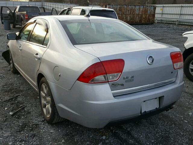 3MEHM0JA0AR655127 - 2010 MERCURY MILAN PREM GRAY photo 3