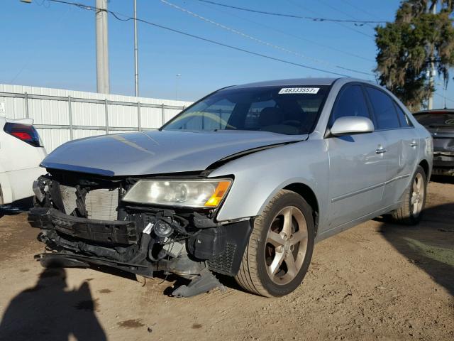 5NPEU46F16H131026 - 2006 HYUNDAI SONATA GLS SILVER photo 2