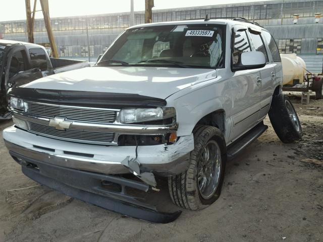 1GNEK13Z56J116790 - 2006 CHEVROLET TAHOE K150 WHITE photo 2