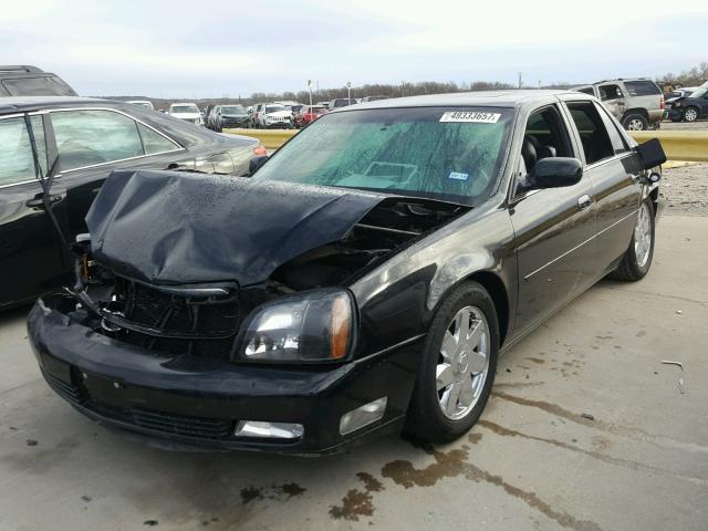 1G6KF57995U253166 - 2005 CADILLAC DEVILLE DT BLACK photo 2