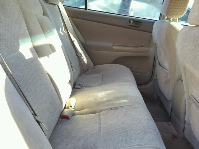 4T1BF32K44U068156 - 2004 TOYOTA CAMRY LE თაფლისფერი ფოტო 6