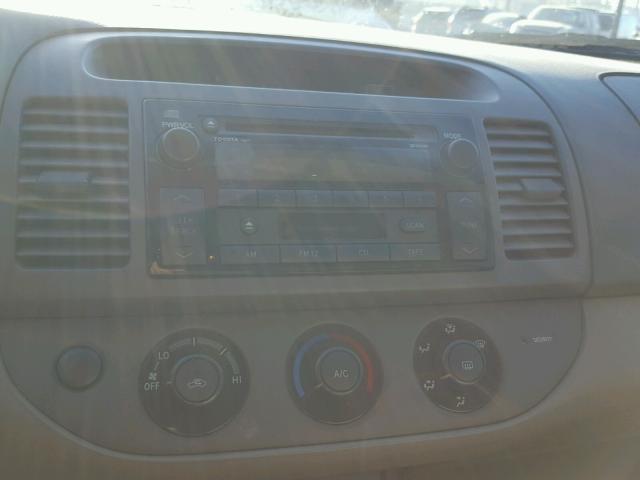 4T1BF32K44U068156 - 2004 TOYOTA CAMRY LE თაფლისფერი ფოტო 9