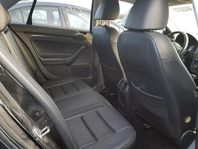 3VWRZ7AJ3AM046141 - 2010 VOLKSWAGEN JETTA SE 黑色 照片 6