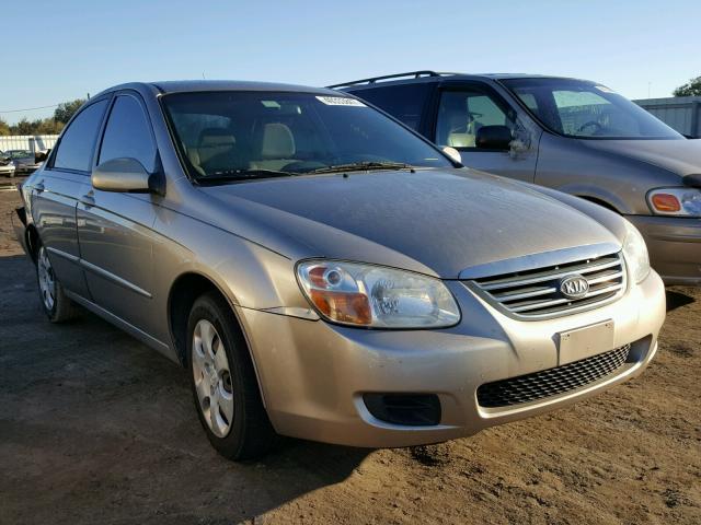 KNAFE121085514840 - 2008 KIA SPECTRA EX GOLD photo 1