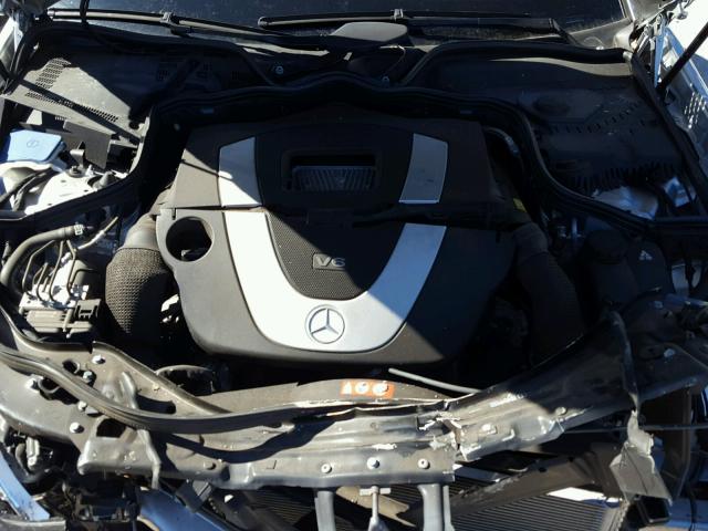 WDBUF56X67B091418 - 2007 MERCEDES-BENZ E 350 SILVER photo 7