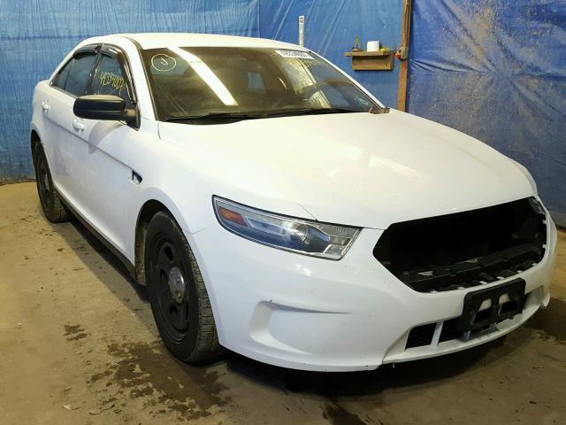 1FAHP2MK9EG120213 - 2014 FORD TAURUS POL WHITE photo 1