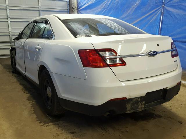 1FAHP2MK9EG120213 - 2014 FORD TAURUS POL WHITE photo 3