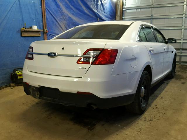 1FAHP2MK9EG120213 - 2014 FORD TAURUS POL WHITE photo 4