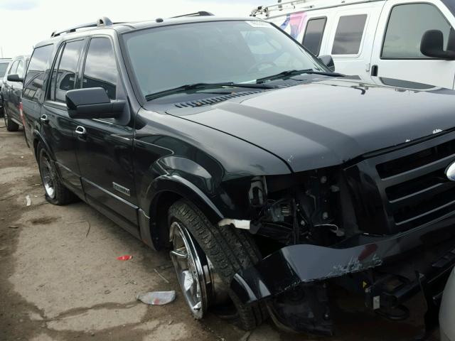 1FMFU20518LA23315 - 2008 FORD EXPEDITION BLACK photo 1