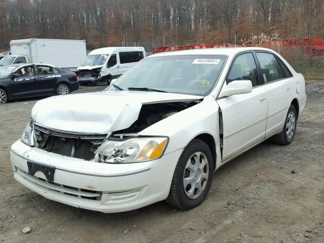 4T1BF28B04U376605 - 2004 TOYOTA AVALON XL WHITE photo 2