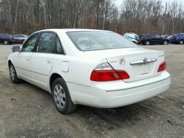 4T1BF28B04U376605 - 2004 TOYOTA AVALON XL WHITE photo 3